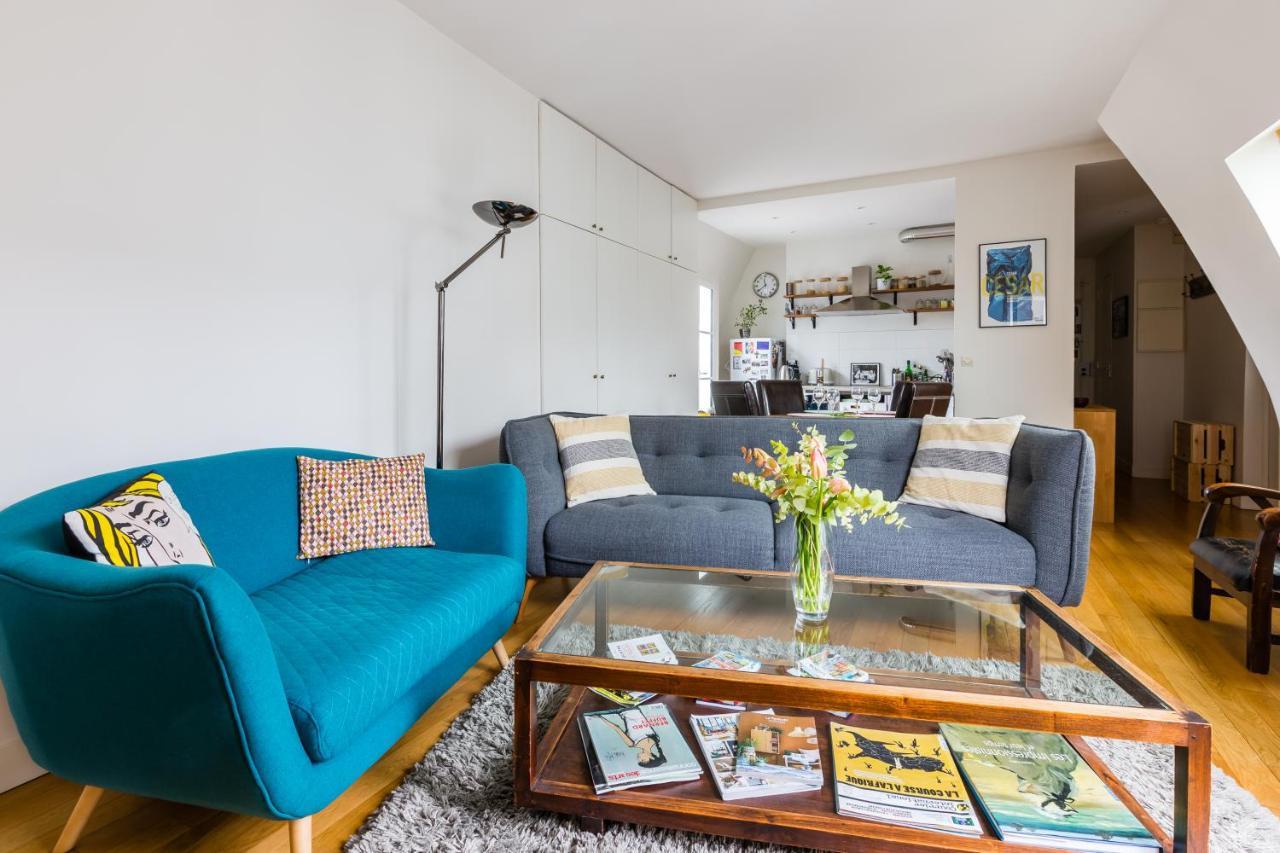 Veeve - Rooftop Views By The Canal Saint-martin Appartement *